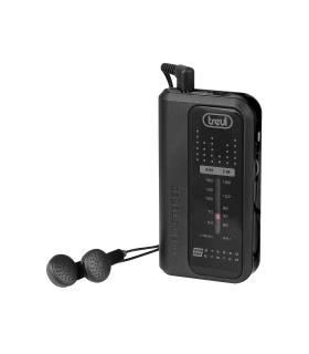 RADIO TREVI BOLSILLO RA 738 FM MINI PORTABLE FM RADIO BLACK
