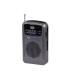 RADIO TREVI BOLSILLO RA 710 GMG MINI PORTABLE AM FM RADIO METAL GUN