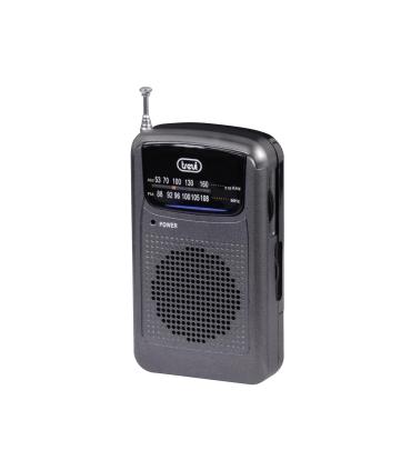 RADIO TREVI BOLSILLO RA 710 GMG MINI PORTABLE AM FM RADIO METAL GUN