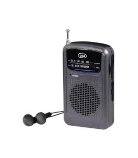 RADIO TREVI BOLSILLO RA 710 GMG MINI PORTABLE AM FM RADIO METAL GUN