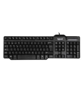Iggual Teclado Con Lector DNI CK-ID-DNI SMARTcard