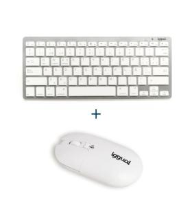 iggual Kit bundle teclado + ratn YANG Bluetooth