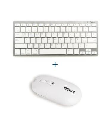 iggual Kit bundle teclado + ratn YANG Bluetooth