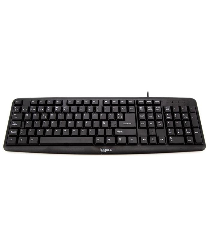 Iggual Teclado Estndar CK-BASIC-105T Negro