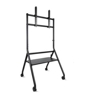 Soporte de Suelo con Ruedas Nivelable TooQ iDREAMS FS20206M-B para TV de 37-86\'/ hasta 80kg