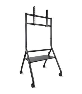 Soporte de Suelo con Ruedas Nivelable TooQ iDREAMS FS20206M-B para TV de 37-86\'/ hasta 80kg