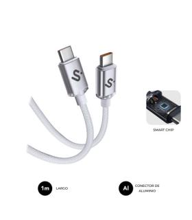 SUBBLIM CABLE OPTIMUS 60W C-C 1m WHITE