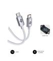 SUBBLIM CABLE OPTIMUS 60W C-C 1m WHITE