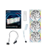 VENTILADOR 120X125 LIAN LI UNIFAN SL WIRELESS REVERSE WH