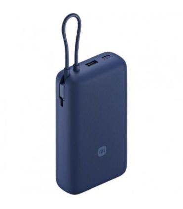 Powerbank 20000mAh Xiaomi 33W Power Bank Integrated Cable/ 33W/ Azul