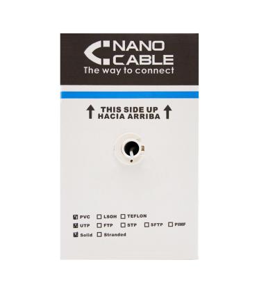 Nanocable Bobina Cable RJ45 CAT5E UTP Rigido 305M