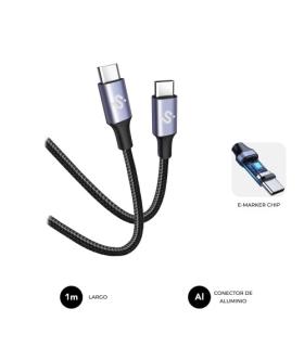 SUBBLIM CABLE OPTIMUS 60W C-C 1m BLACK