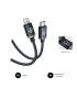SUBBLIM CABLE OPTIMUS 60W C-C 2m BLACK