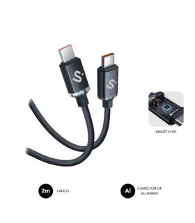 SUBBLIM CABLE OPTIMUS 60W C-C 2m BLACK