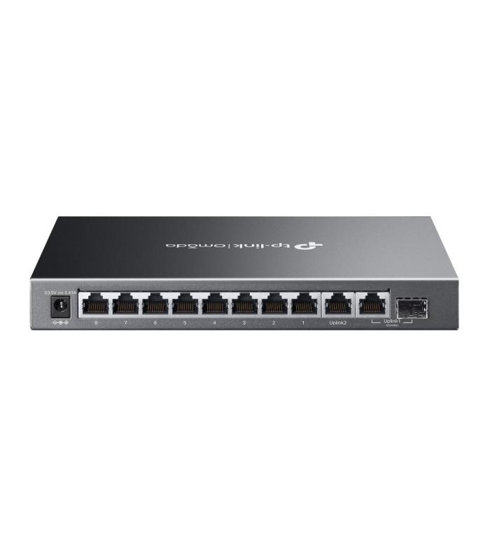 TP-Link Omada ES210GMP Switch Gestionado Gigabit Ethernet (10 100 1000) Energa Sobre Ethernet (PoE) Negro