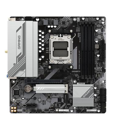 GIGABYTE B650M GAMING PLUS WIFI Placa Base - Procesadores AMD Ryzen 9000, VRM De 5+2+2 Fases, Hasta 8000 MHz DDR5, 2xPCIe 4.0 M.