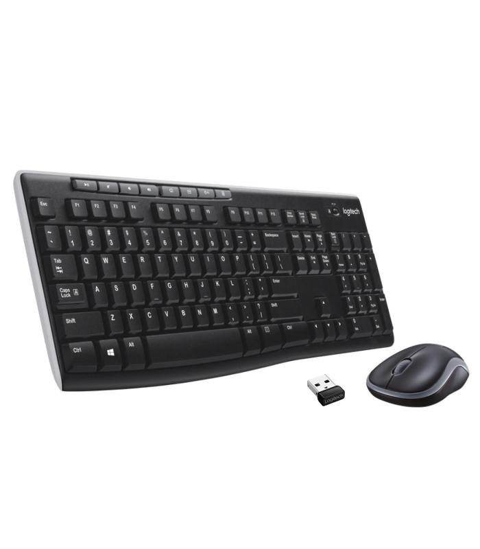 COMBO TECLADO RATON LOGITECH MK270 RF INALAMBRICO NEGRO