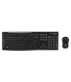 COMBO TECLADO RATON LOGITECH MK270 RF INALAMBRICO NEGRO