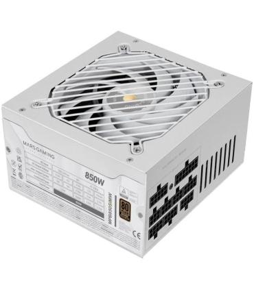 Fuente de Alimentacin Mars Gaming MPB850SIM/ 850W/ Ventilador 14cm/ 80 Plus Bronze/ Blanca