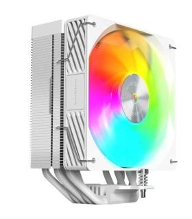 Ventilador con Disipador Mars Gaming MCPU-X5ARGB/ 12cm/ Blanco