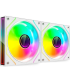 Pack 2 Ventiladores Mars Gaming MF-3DPROX2/ 12cm/ ARGB/ Blancos