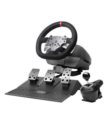 Volante Con Pedales Y Cambio De Marchas Manual Mars Gaming MWH-RSX