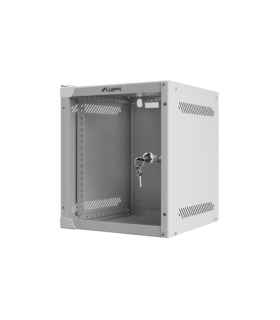 ARMARIO LANBERG MURAL 6U 280X310 RACK 10\" FLAT PACK GRIS PUERTA CRISTAL