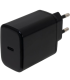 Cargador de Pared GaN Fonestar POWER-C-65/ 1xUSB Tipo-C/ 65W/ Negro