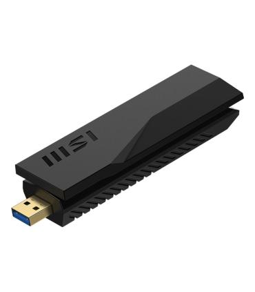 MSI BE6500 WiFi7 USB Stick - Dongle Tarjeta Y Adaptador De Interfaz USB 3.2 Gen 1 (3.1 Gen 1)