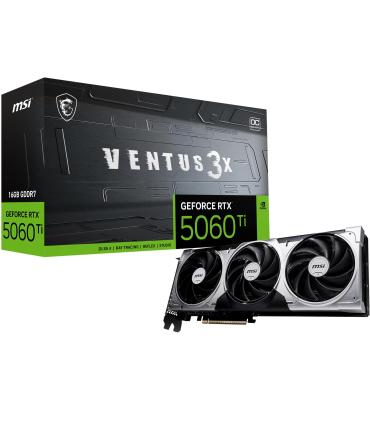 TARJETA GRAFICA MSI RTX 5060 TI 16G VENTUS 3X OC