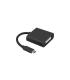 ADAPTADOR USB LANBERG USB-C M 3.1 A DVI-I H (24+5) DUAL LINK 15CM NEGRO