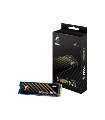 MSI SSD Spatium M450 500Gb PCIe 4.0 NVMe 3000 Mb-s