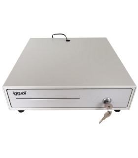 Iggual Cajn Portamonedas IRON-10W 38cm 4+6 Blanco