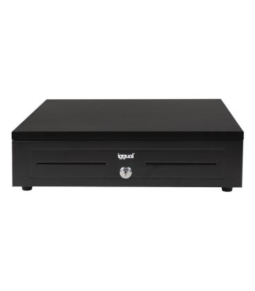 Iggual Cajn Portamonedas IRON-HD 41cm 5+8 Negro