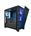 Coolbox Caja Gaming ATX Ge-2000 DualView  S/Fte