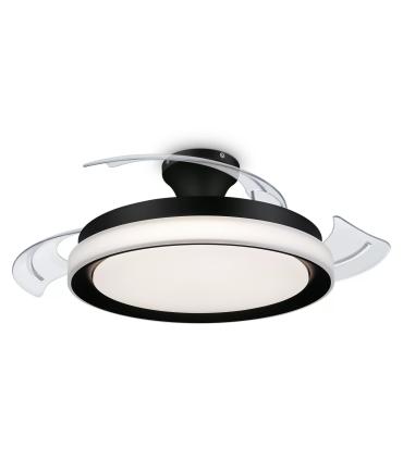 PHILIPS Ventilador Techo Luz Bliss DC 28w Negro