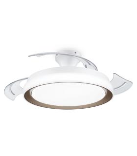 PHILIPS Ventilador Techo Luz Bliss DC 28w Gold