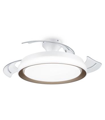 PHILIPS Ventilador Techo Luz Bliss DC 28w Gold