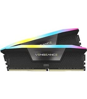 MEMORIA CORSAIR DDR5 32GB 2X16GB PC6000 VENGEANCE RGB CMH32GX5M2B6000C38