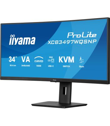 IIYAMA MONITOR VA, 2H 1DP,DOCK, KVM,  95W