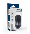 RATON OPTICO  GEMBIRD USB 1000 DPI NEGRO 3 BOTONES