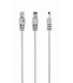 CABLE RED GEMBIRD UTP CAT5E 1,5M GRIS