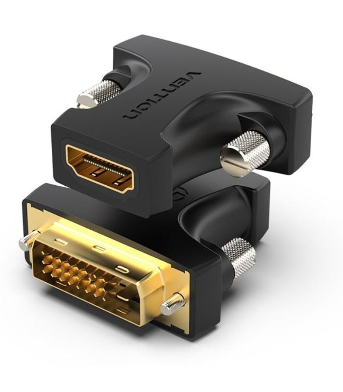 Adaptador HDMI Vention AILB0/ HDMI Hembra - DVI (24+1) Macho
