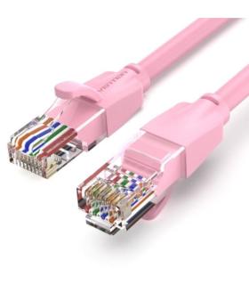 Cable de Red RJ45 UTP Vention IBEPH Cat.6/ 2m/ Rosa