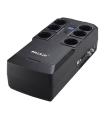 SAI Lnea Interactiva Phasak Kryptos 800 VA/ 480W/ 6 Salidas/ Formato Bloque