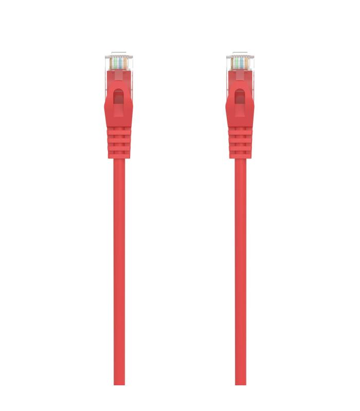 CABLE RED AISENS LATIGUILLO RJ45 LSZH CAT.6A UTP AWG24 1.5M ROJO
