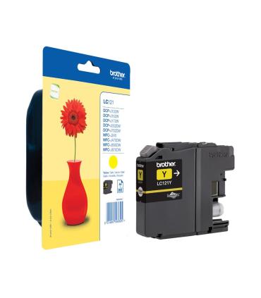CARTUCHO AMARILLO BROTHER LC-121YBP