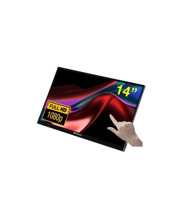 Monitor Porttil Tctil Verbatim PMT-14 14'  Full HD  Multimedia  Negro