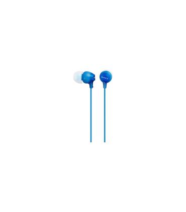 Auriculares Intrauditivos Sony MDR-EX15APLI  Con Micrfono  Jack 3.5  Azules