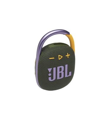 Altavoz Con Bluetooth JBL Clip 4  5W  1.0  Verde